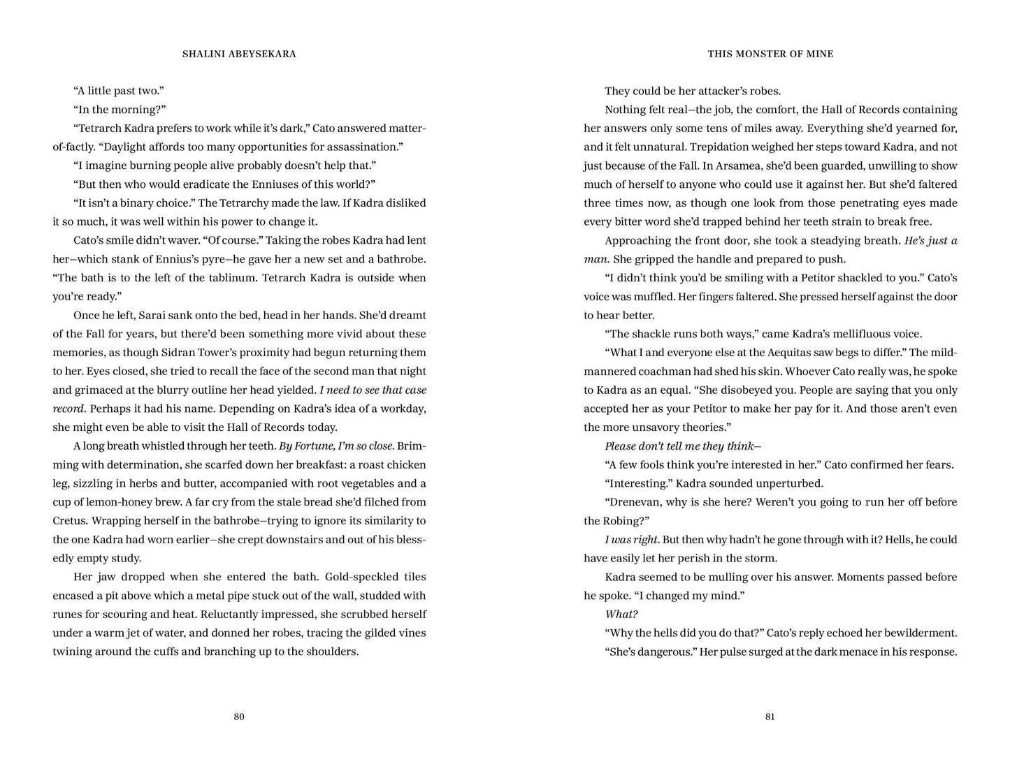 This Monster of Mine by Shalini Abeysekara