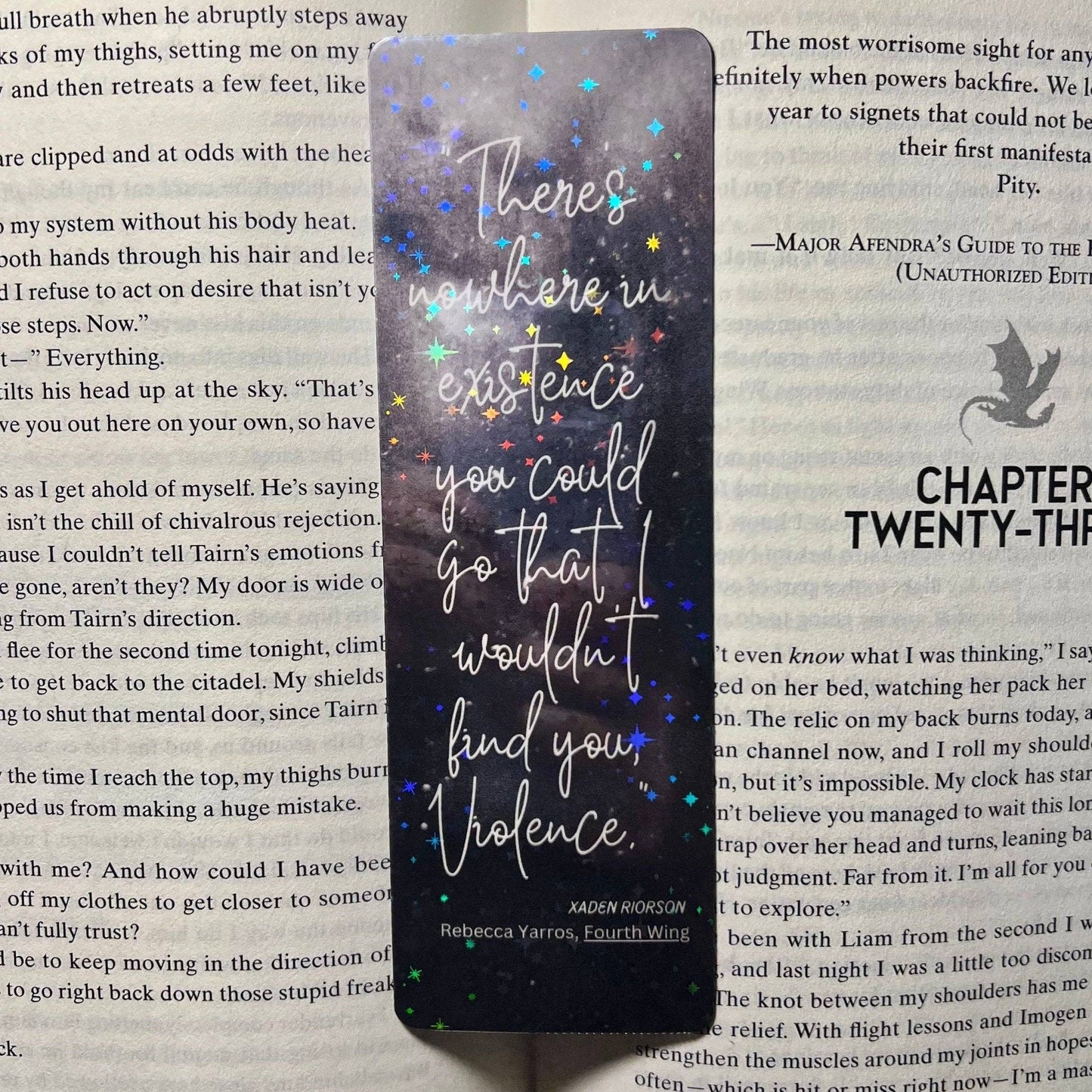 Fourth Wing Bookmarks