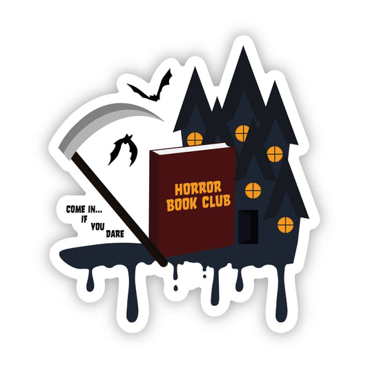 Horror Book Club Sticker