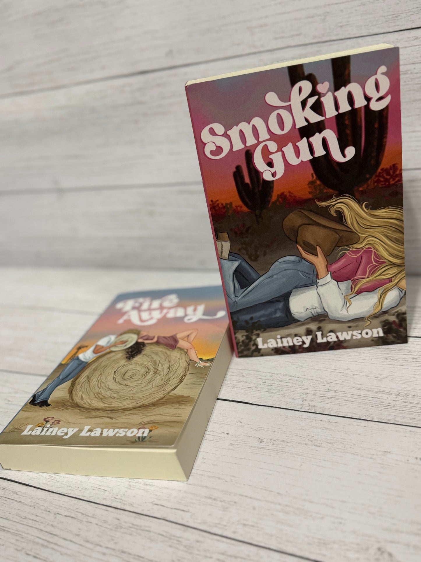 Smoking Gun Signed Paperback + Free Sticker