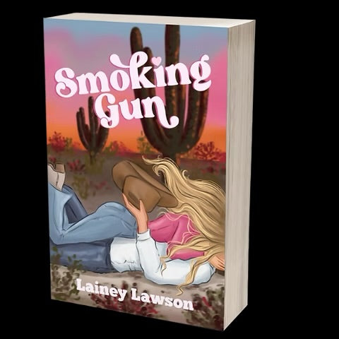 Smoking Gun Signed Paperback + Free Sticker