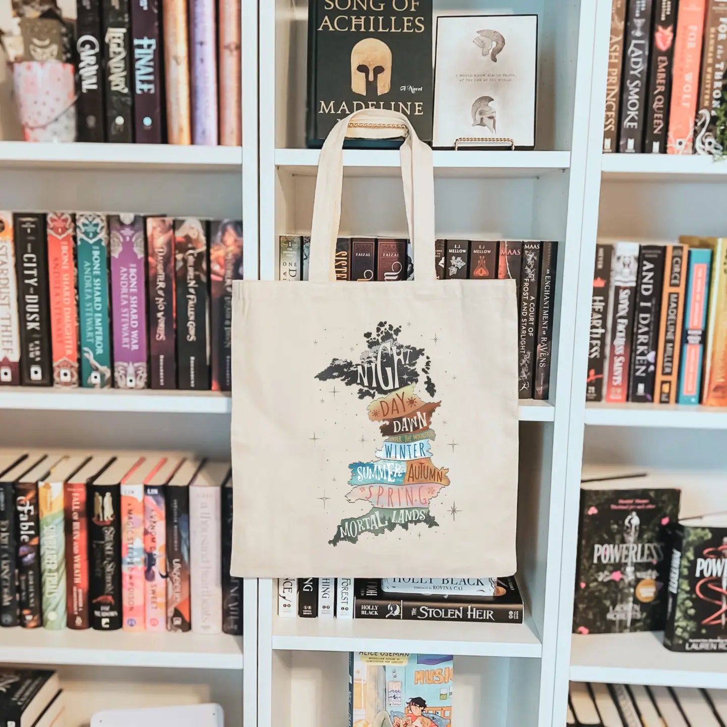 ACOTAR Courts Sublimated Canvas Tote Bag