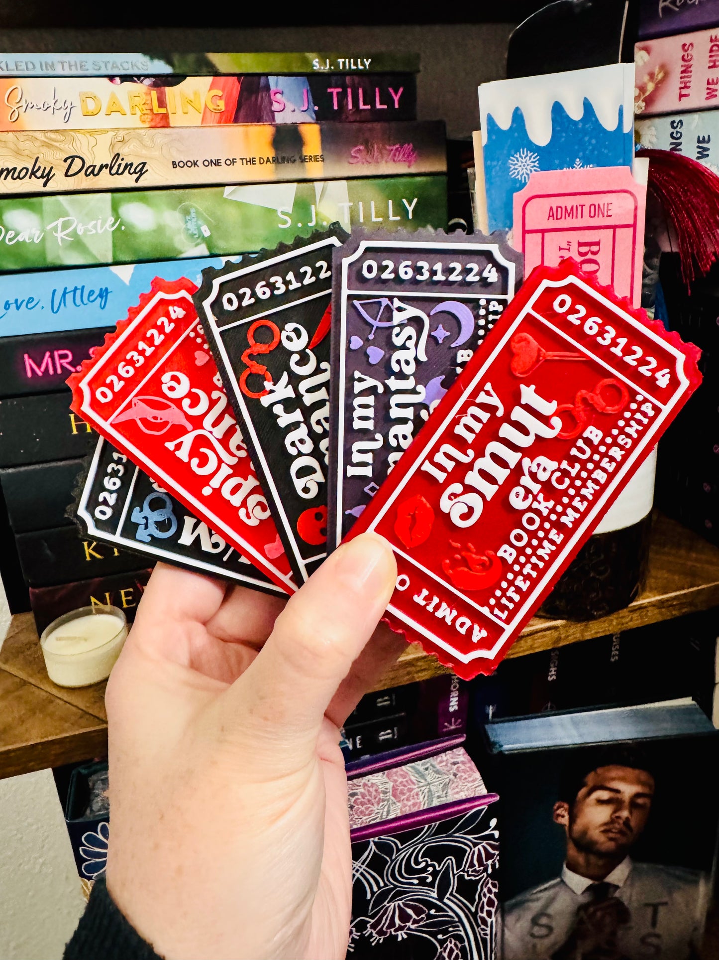 Bookshelf Trope Tickets