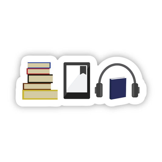 Books and Music Sticker
