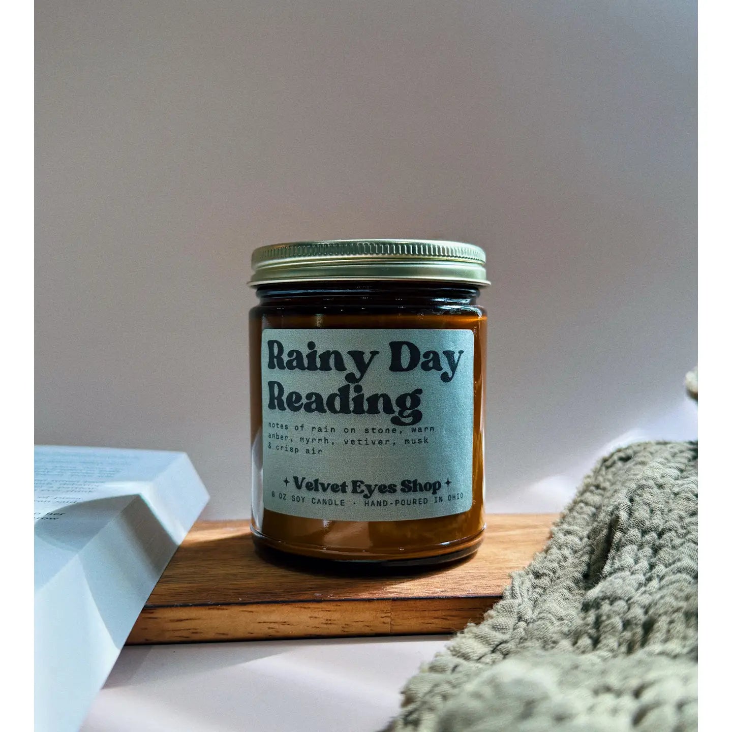Rainy Day Reading 8oz Candle