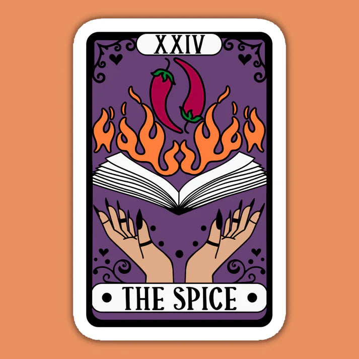 The Spice Alternative Tarot Card Reader Sticker