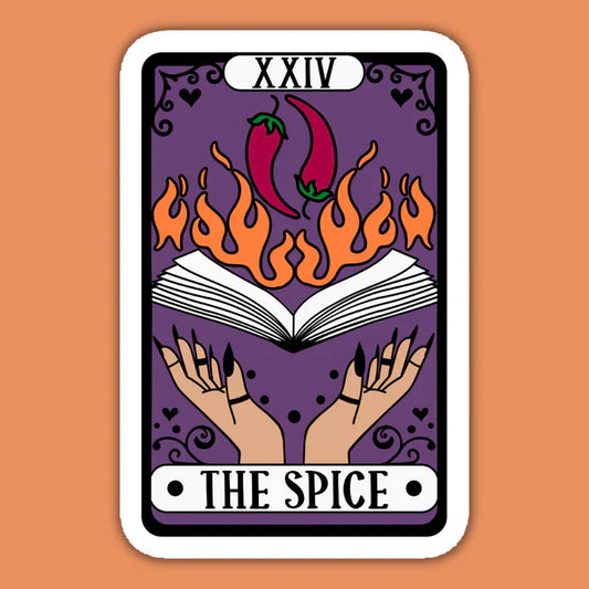 The Spice Alternative Tarot Card Reader Sticker