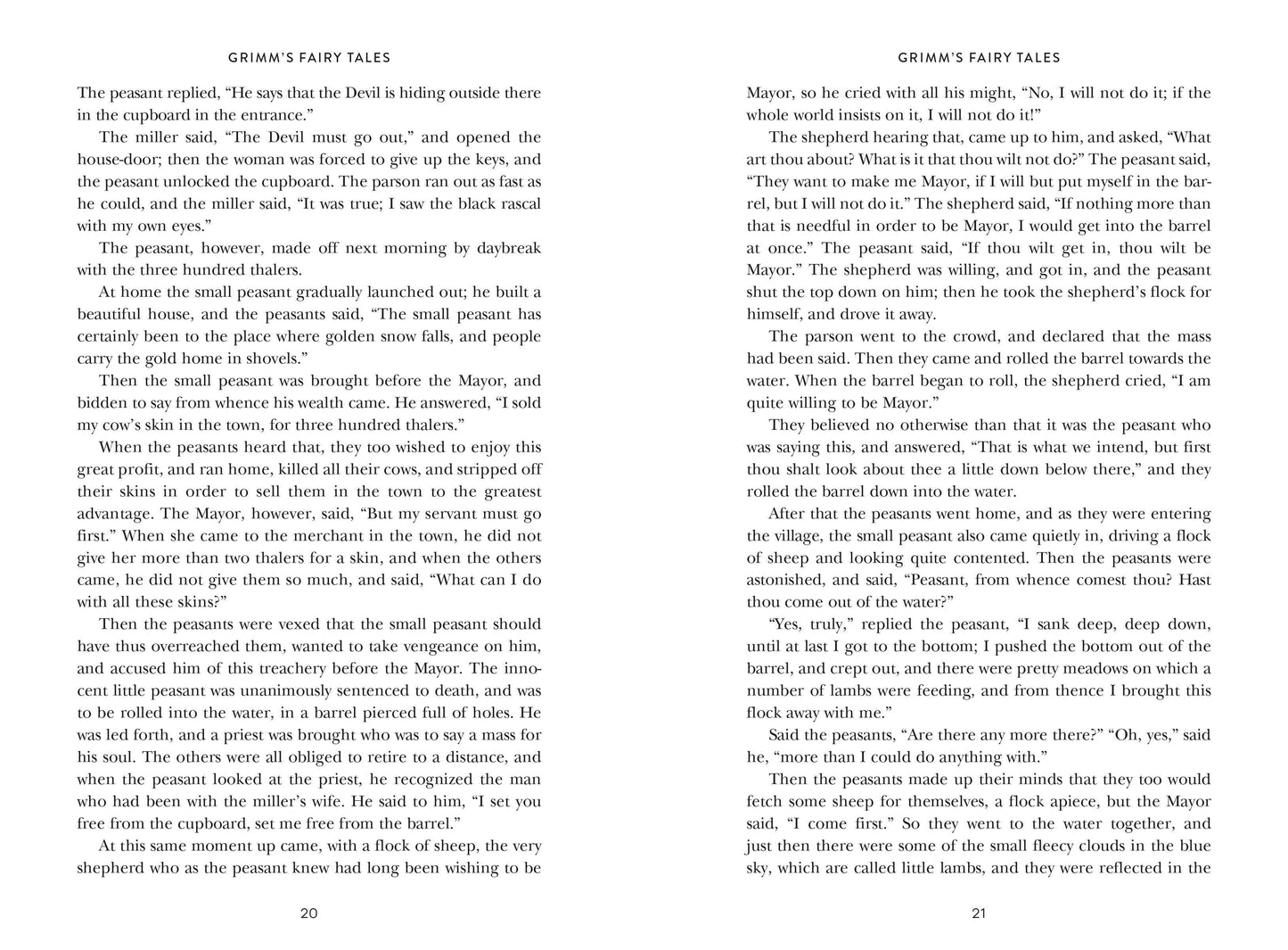 Grimm's Fairy Tales by Grimm Brothers