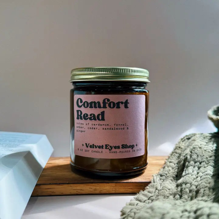 Comfort Read 8oz Candle
