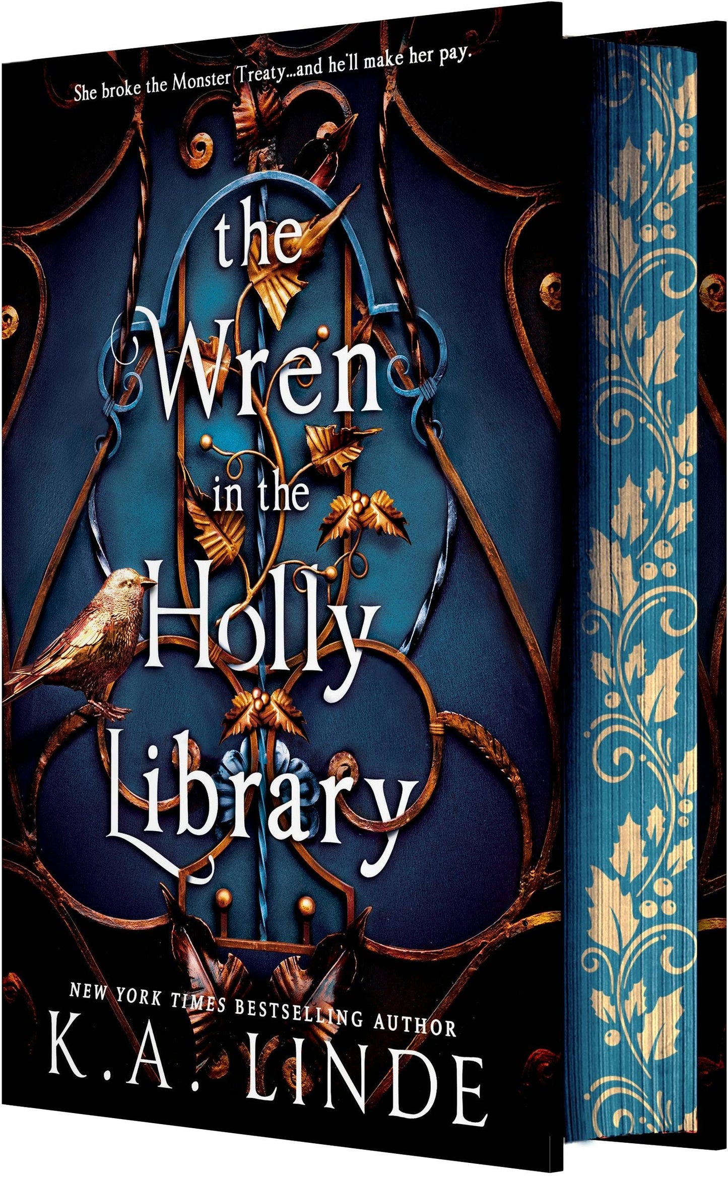 Wren In The Holly Library (Deluxe L: