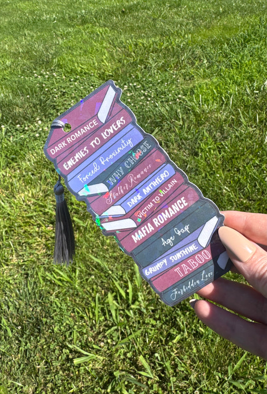 Dark Romance Tropes Bookmark