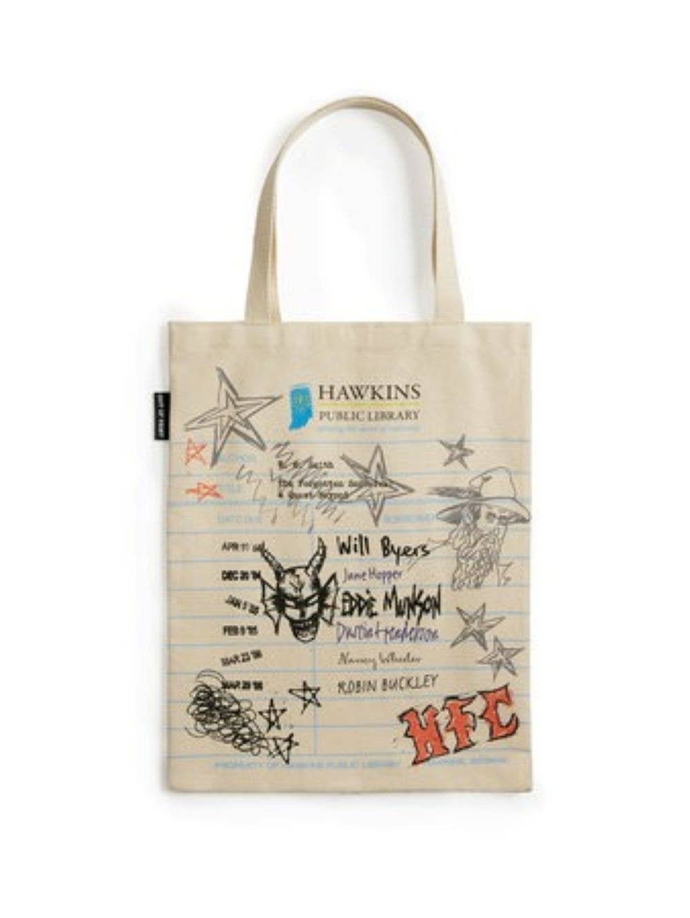 Stranger Things Library Tote