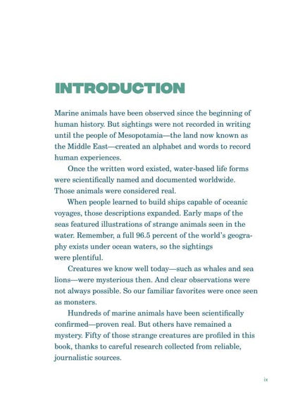 Cryptid Sea Monsters