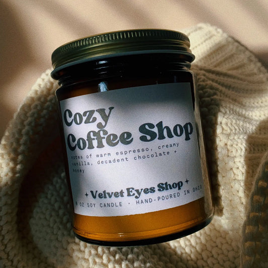 Cozy Coffee Shop 8oz Candle