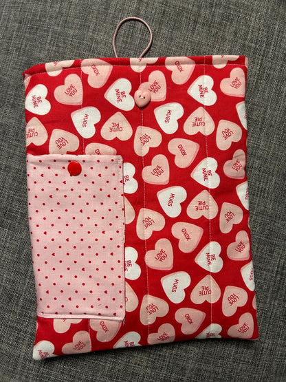 Valentine’s Book Sleeves