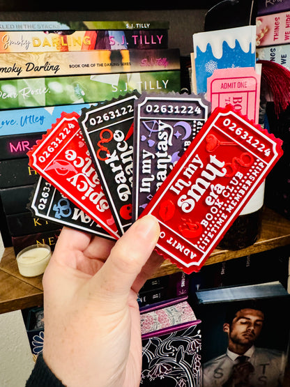 Bookshelf Trope Tickets