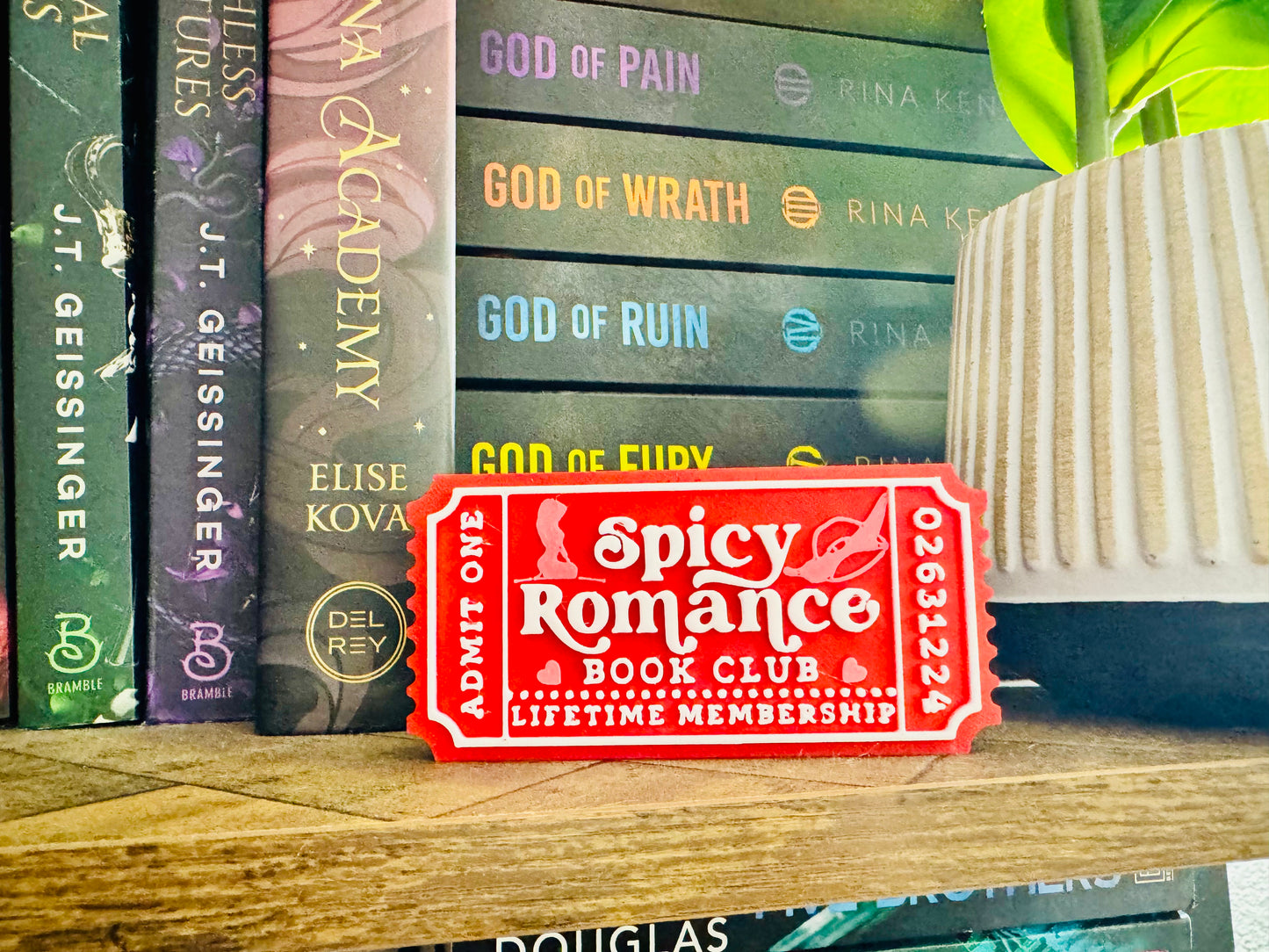 Bookshelf Trope Tickets