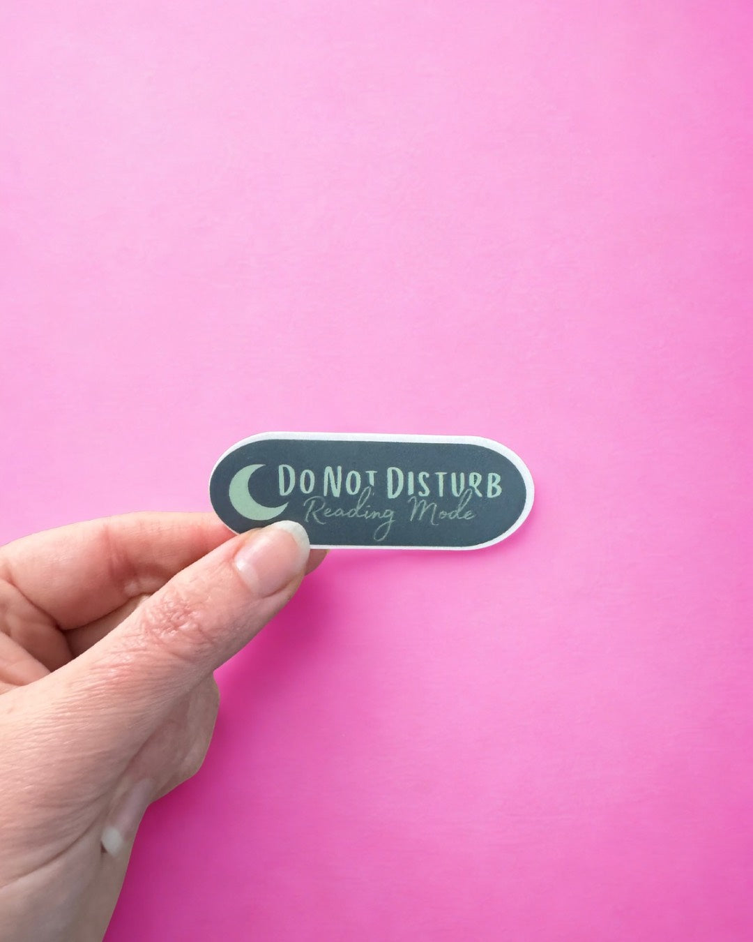 Do Not Disturb Reading Mode Sticker – The Mossy Spine