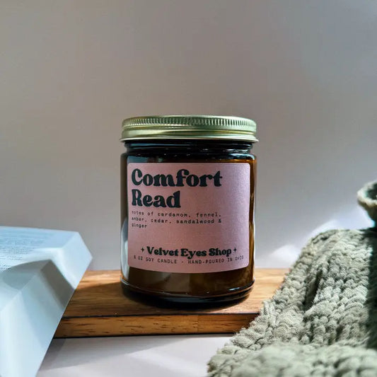 Comfort Read 8oz Candle